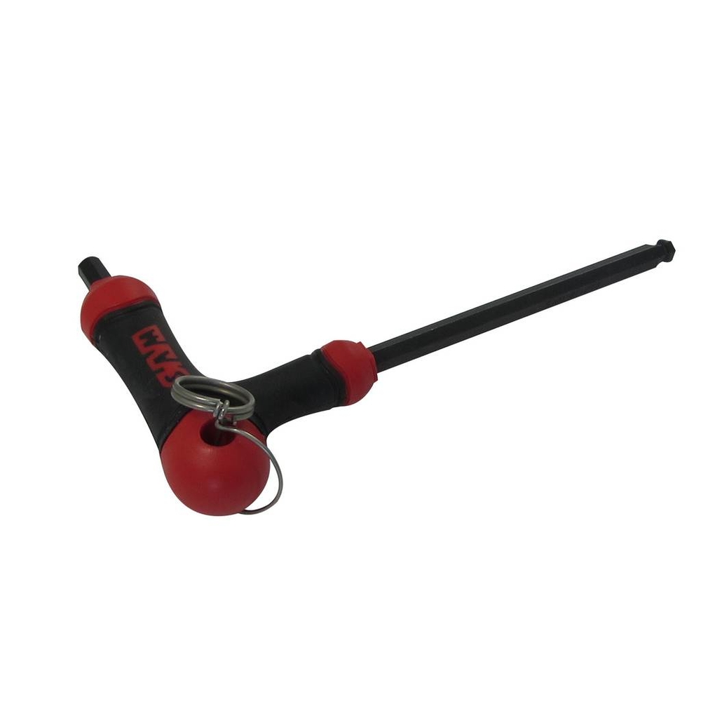 CLE MALE 6 PANS A TETE SPHERIQUE POIGNEE EN L 5 MM SAM OUTILLAGE - 67PT5FME