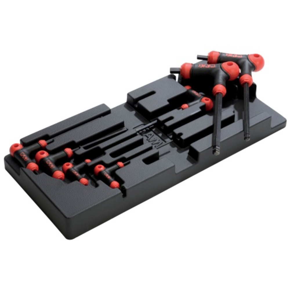 Module de 7 clé mâles à poignée en t SAM OUTILLAGE - 67PTJ7M