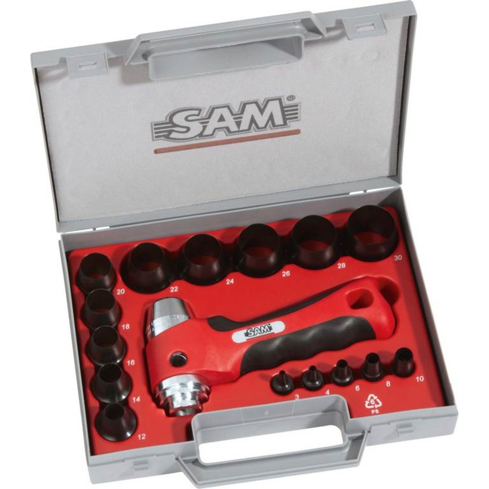 COFFRET DECOUPE JOINT AVEC POIGNEE AMORTISSEUR SAM OUTILLAGE - 694C16N