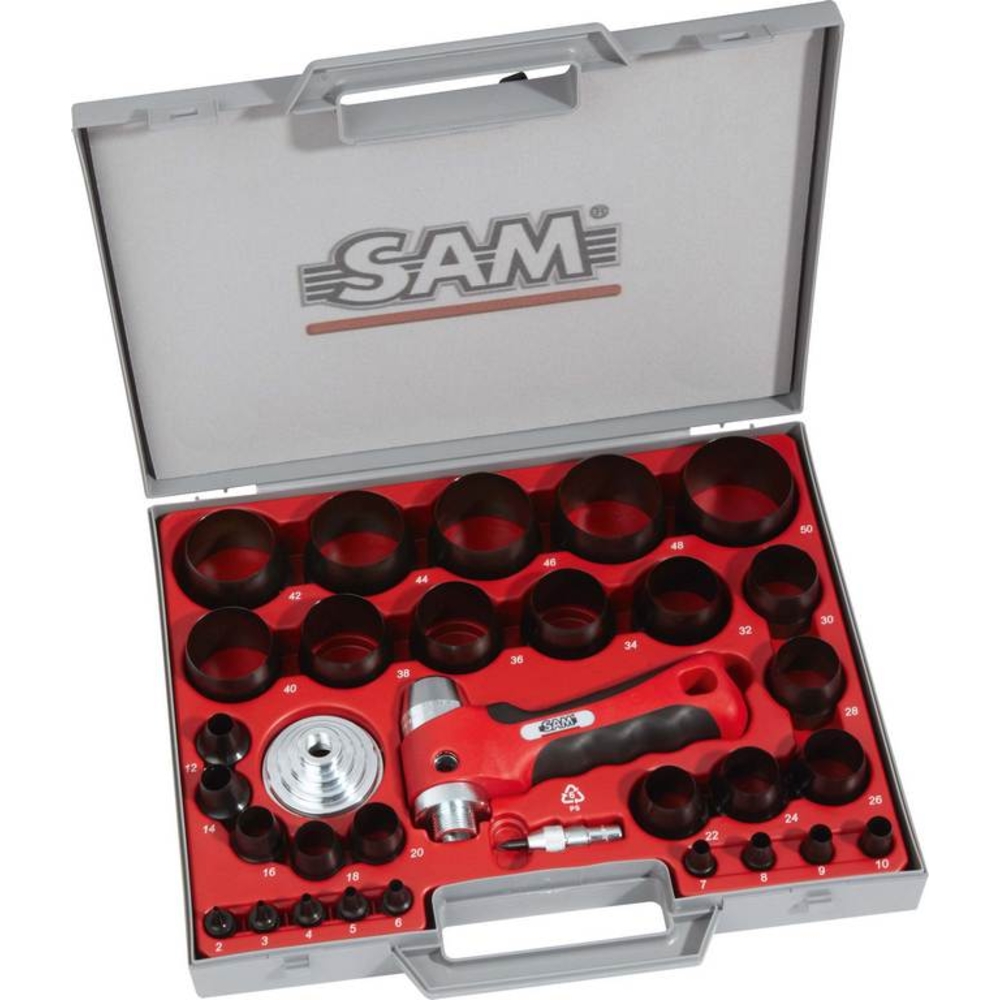 COFFRET DECOUPE JOINT AVEC POIGNEE AMORTISSEUR SAM OUTILLAGE - 694C32N