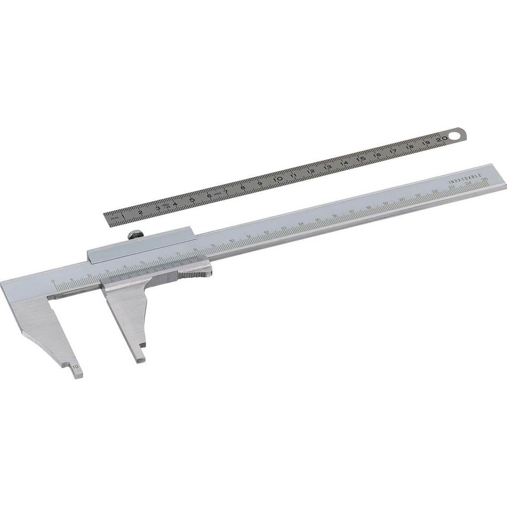 PIED A COULISSE 200MM 1/50E AVEC REGLET SAM OUTILLAGE - 710P12