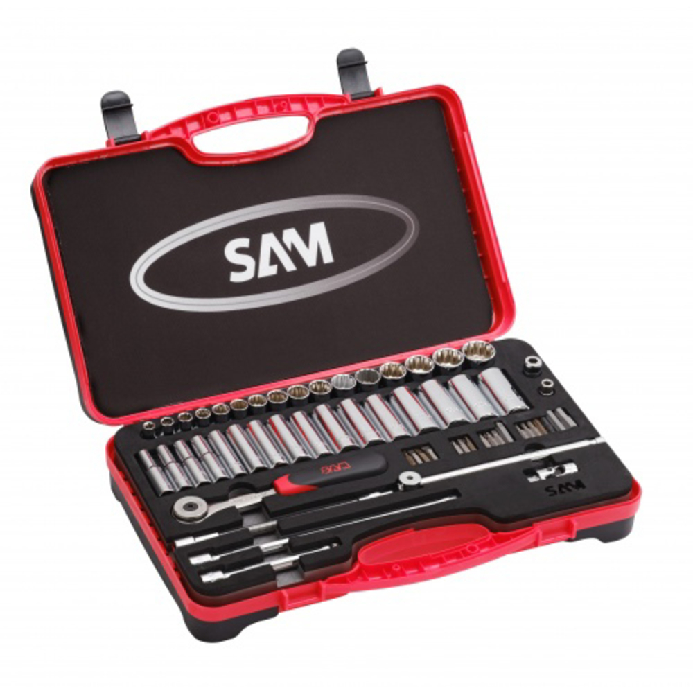 Coffret 59 outils 3/8'' en mm SAM OUTILLAGE - 74J59