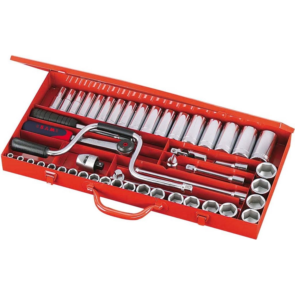 COFFRET 49 OUTILS 1/2' SAM OUTILLAGE - 75SH49A