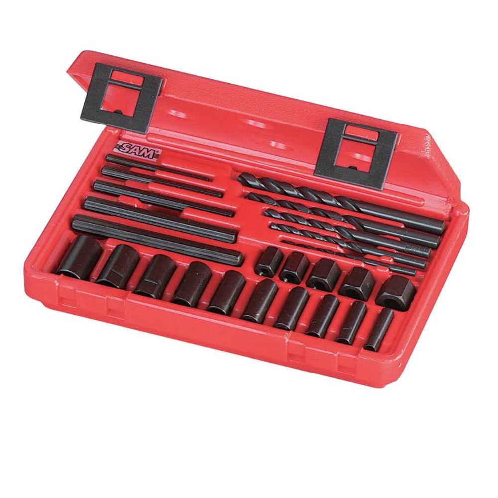 COFFRET DE 5 EXTRACTEURS POUR VIS CASSEES SAM OUTILLAGE - 762C25