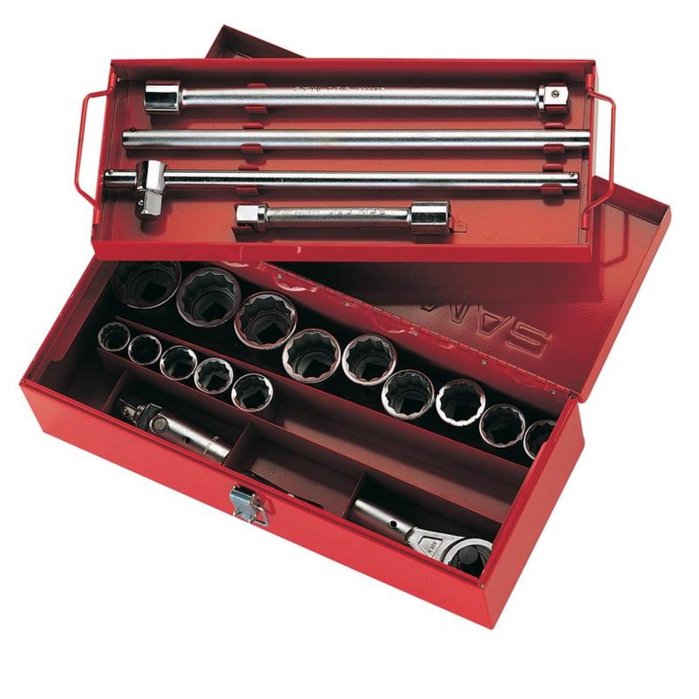 COFFRET 25 OUTILS 3/4' - SAMOUTILLAGE - 78-C25