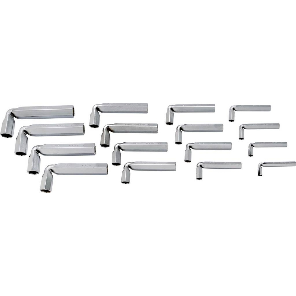 JEU 16 CLES TUBES COUDEES SAM OUTILLAGE - 86J16