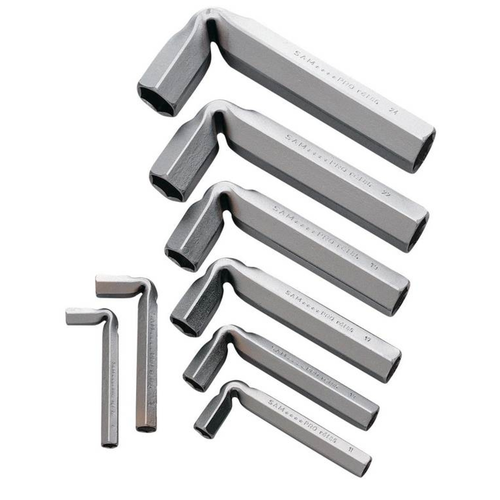 JEU 8 CLES TUBES COUDEES SAM OUTILLAGE - 86J8