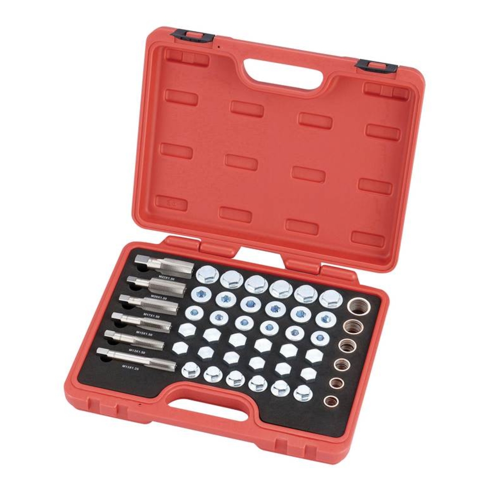 TARAUDS ET BOUCHONS POUR REFECTION DES CARTERS D'HUILE SAM OUTILLAGE - 870SET