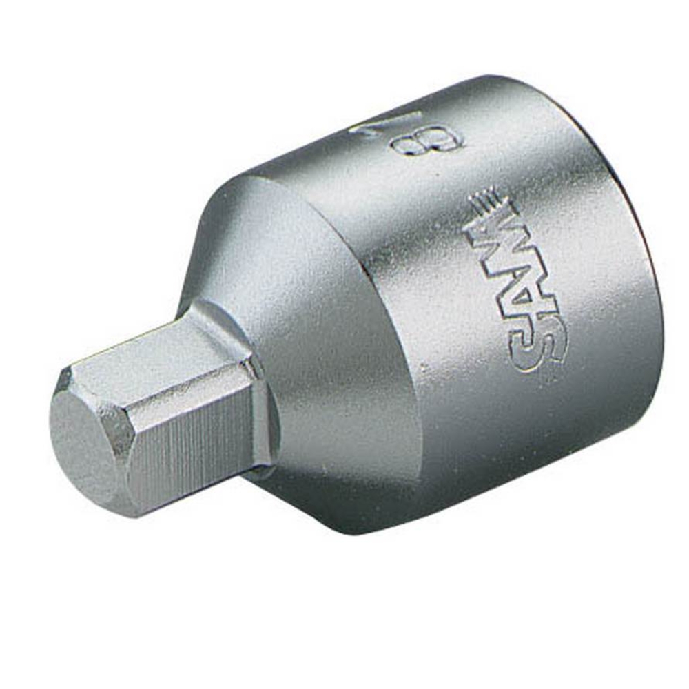 DOUILLE DE VIDANGE CARRE MALE 8 MM SAM OUTILLAGE - 8714