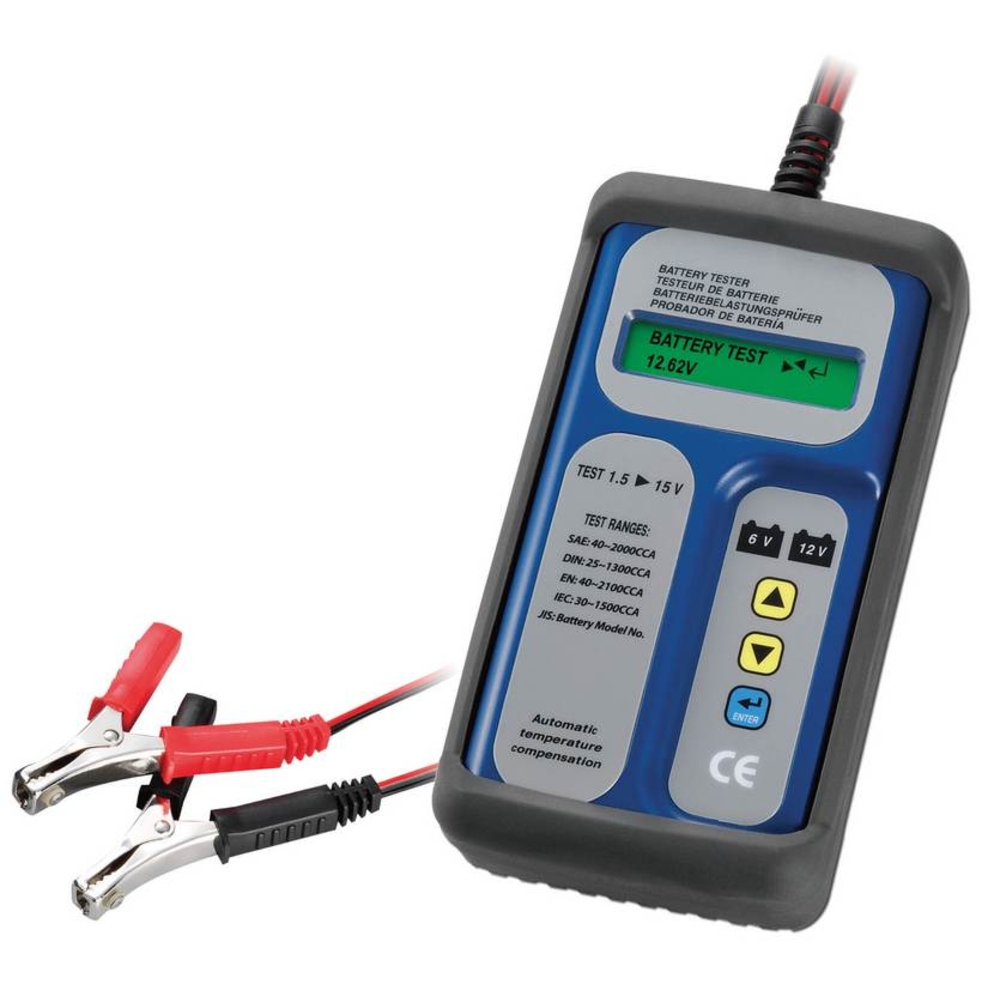 TESTEUR DE CHARGE BATTERIE 6-12V ET ALTERNATEURS 12-24V SAM OUTILLAGE - 91340