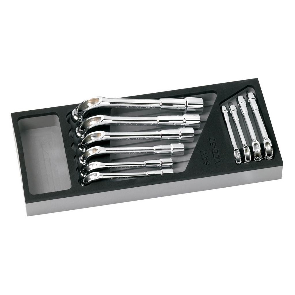 MODULE MOUSSE 10 CLES PIPE SAM OUTILLAGE - 93SJ10MM