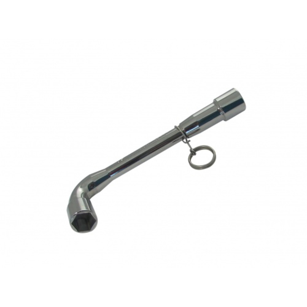Cle a pipe debouchee 6/6 pans 12 mm avec clip inox fme SAM OUTILLAGE - 94SD12FME