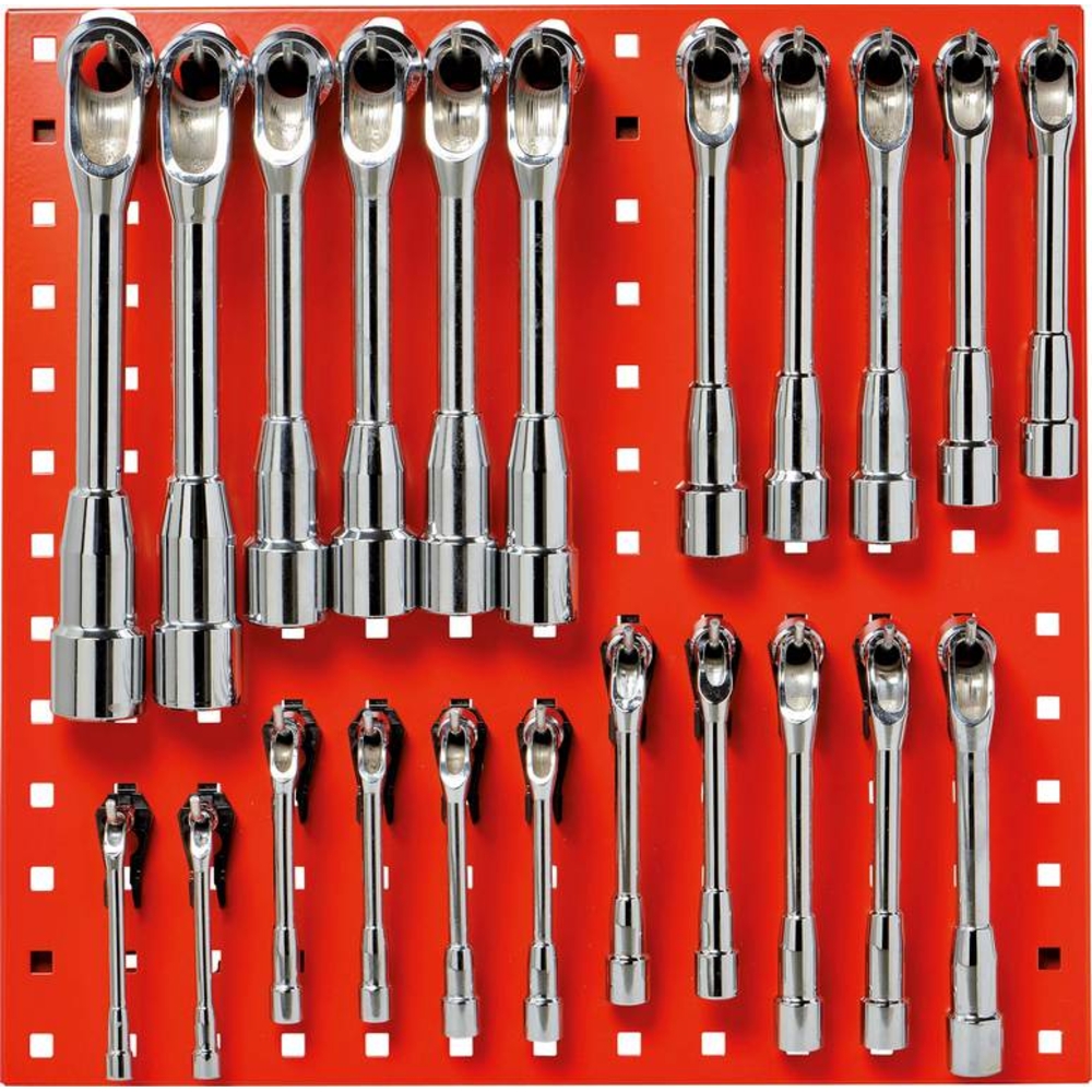 PANNEAU MURAL 22 CLES A PIPE DEBOUCHEES 6 PANS SAM OUTILLAGE - 94SDJ22P