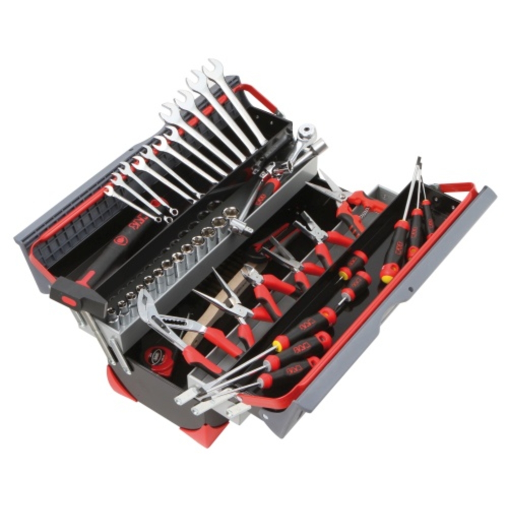 Caisse à Outils Bi-Matière 50 Outils SAM OUTILLAGE-CP-50BO