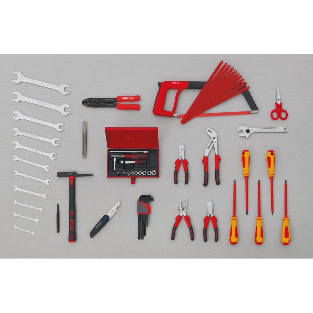 SELECTION ELECTRICIEN 61 OUTILS SAM OUTILLAGE - CP61