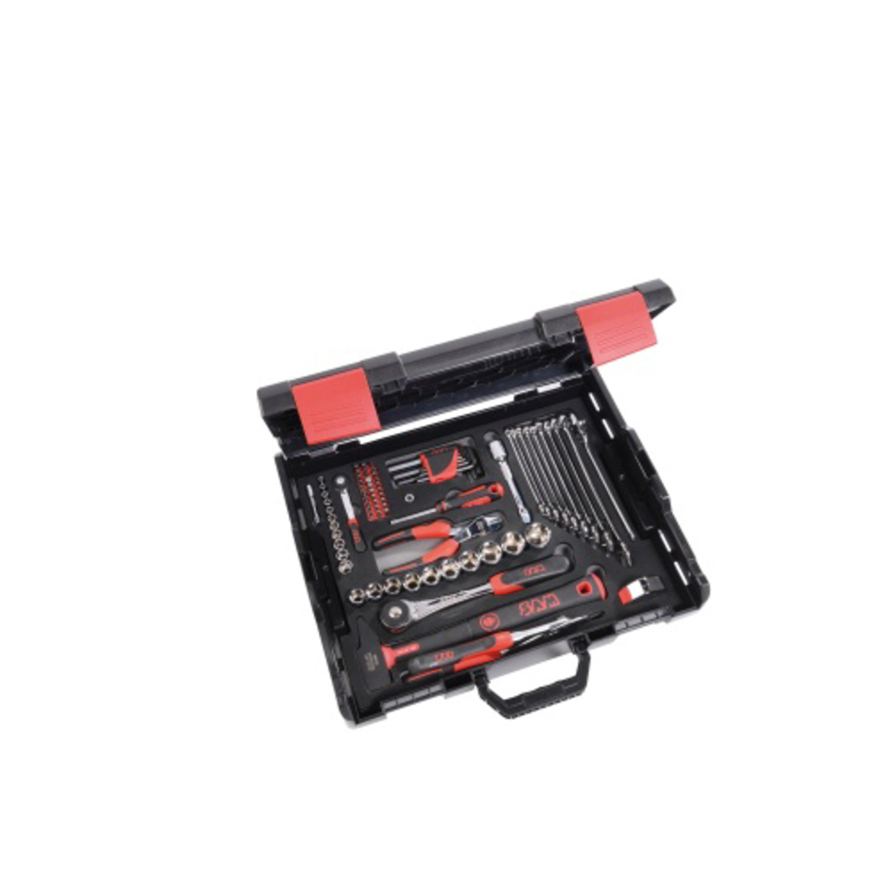 Composition de 80 outils avec caisse de transport SAM OUTILLAGE - CP80BOX