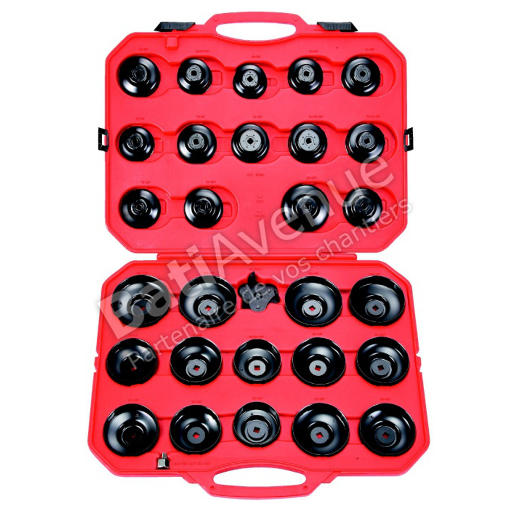 Clé en cloches pour filtres à huile : coffret de 30 outils SAM OUTILLAGE-CPA-FIL