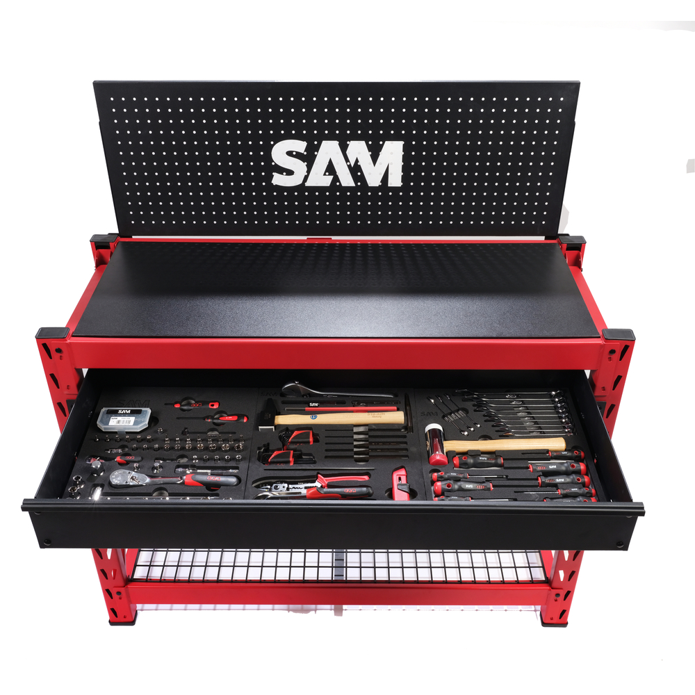 ÉTABLI 150 OUTILS D'APPOINT MÉCANIQUE ULTRA COMPACT SAM OUTILLAGE -  CPP-150-ET
