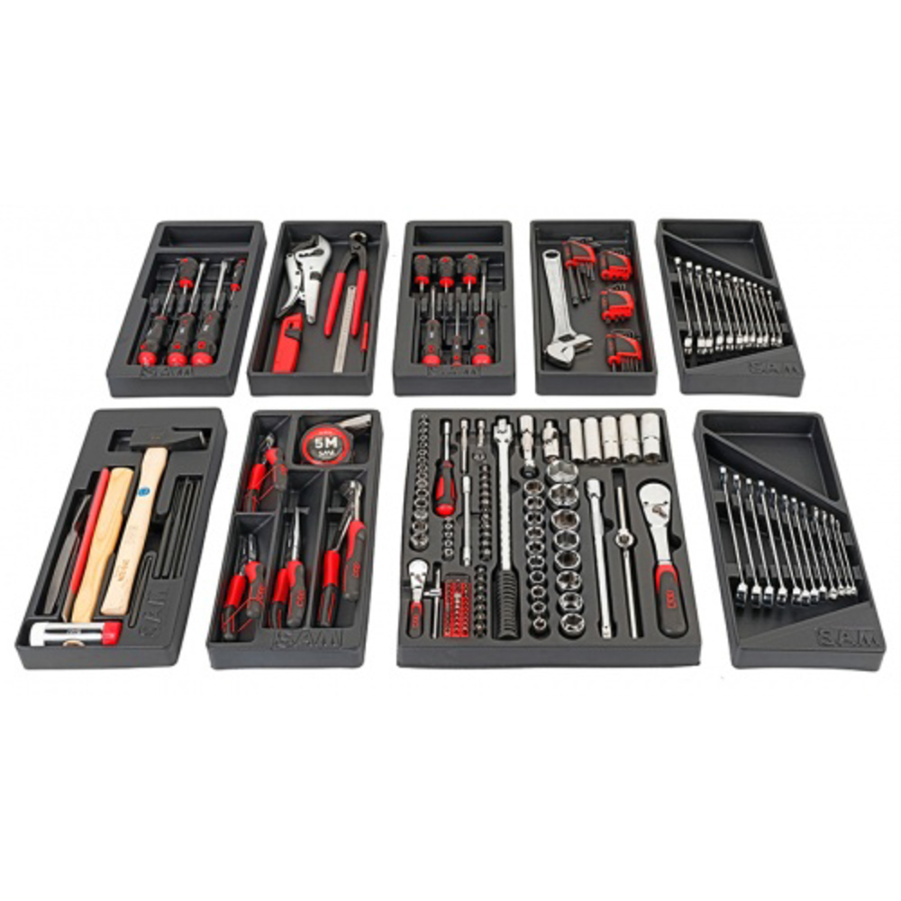 Composition 200 outils en module abs SAM OUTILLAGE - CPP200ABS
