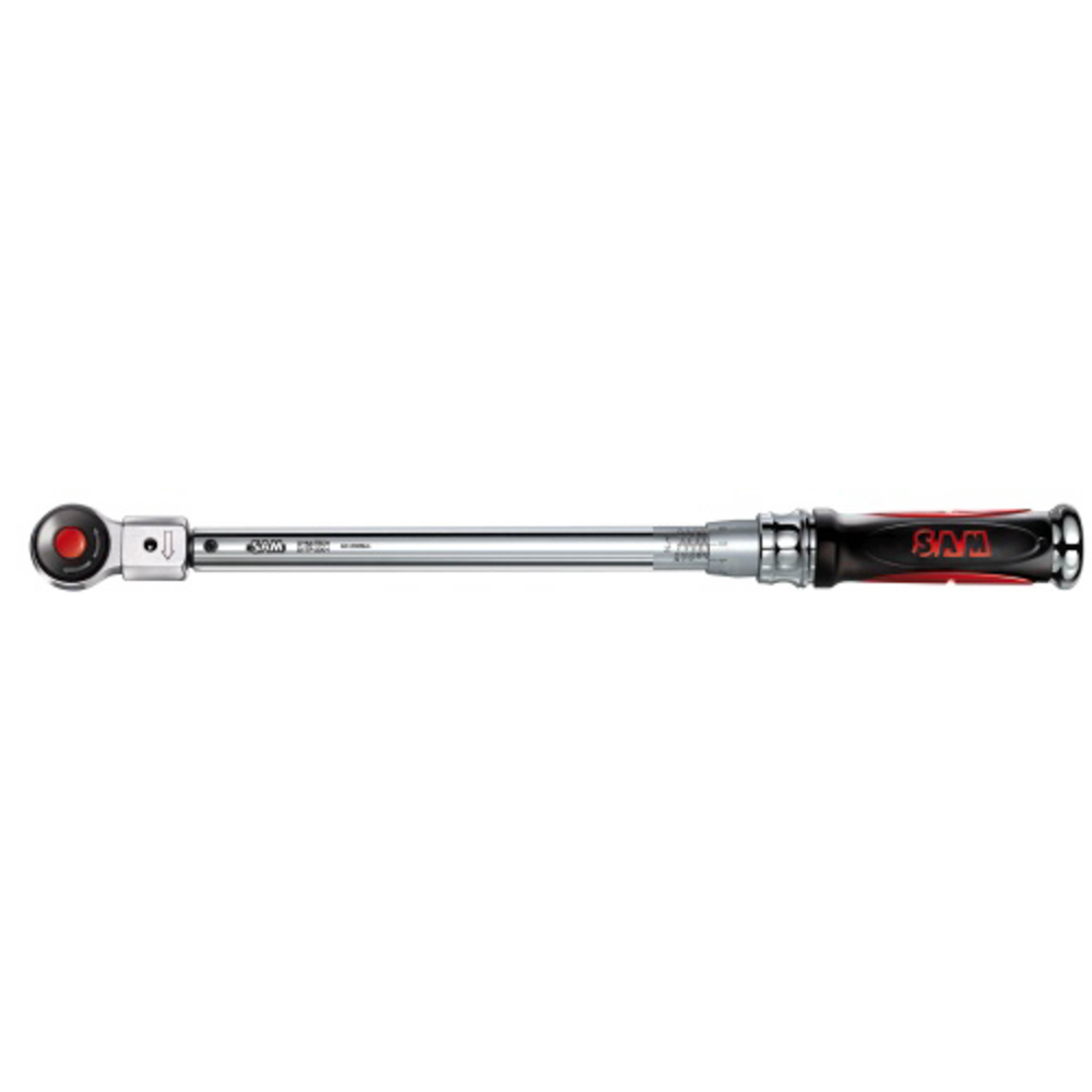 CLE DYNAMOMETRIQUE SAM OUTILLAGE DYNATECH 25 NM AVEC CLIQUET FIXE 1/4 - DYTFZ-25