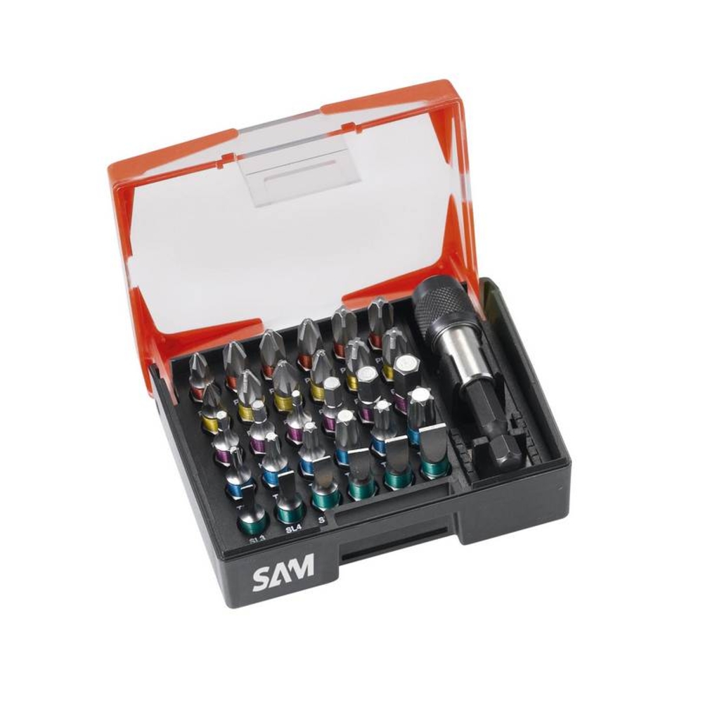 COFFRET 31 EMBOUTS DE VISSAGE SAM OUTILLAGE - EMB31C