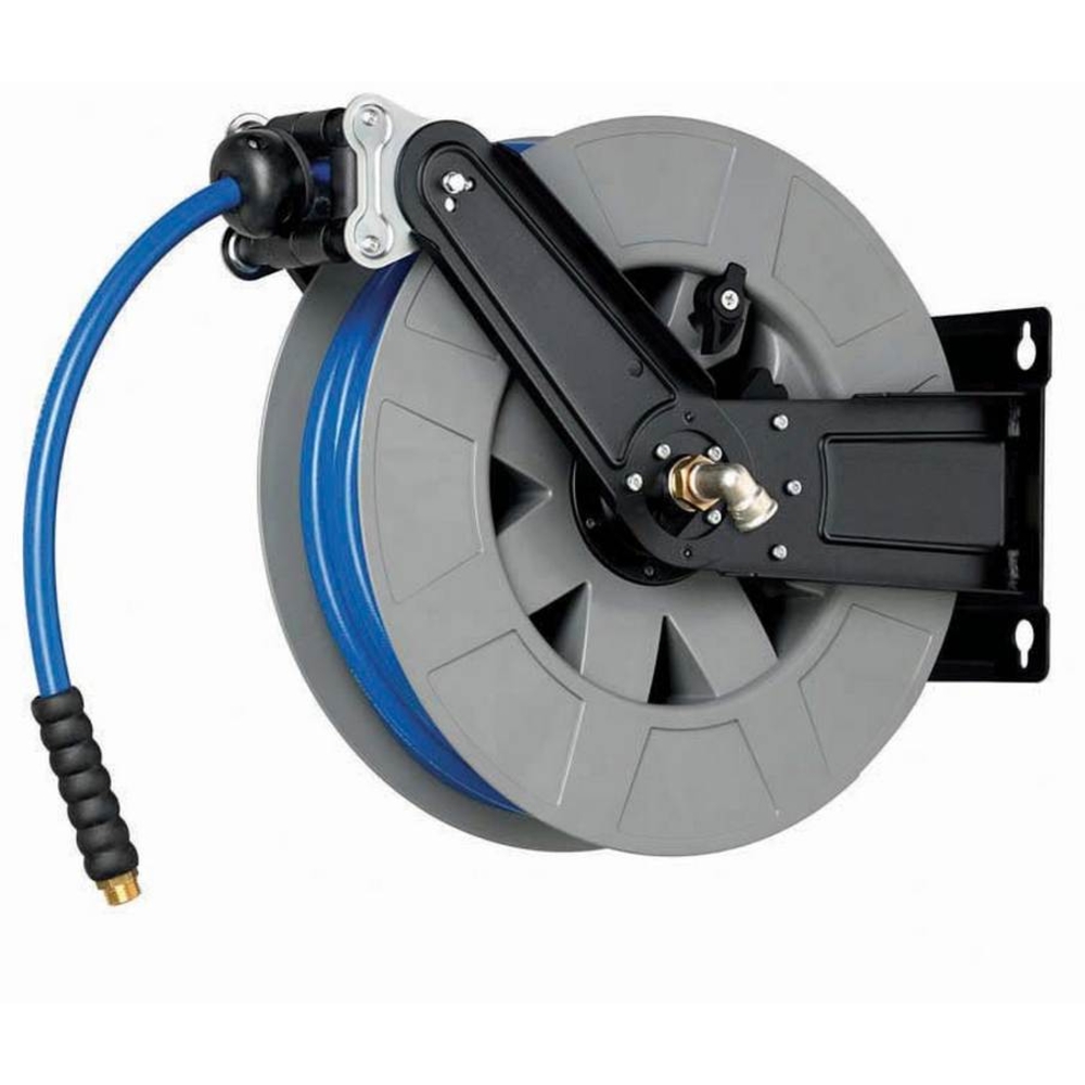 ENROULEUR DÂ'AIR OUVERT CHÂSSIS ACIER 13 MM - 15 M SAM OUTILLAGE - ENRAC1315