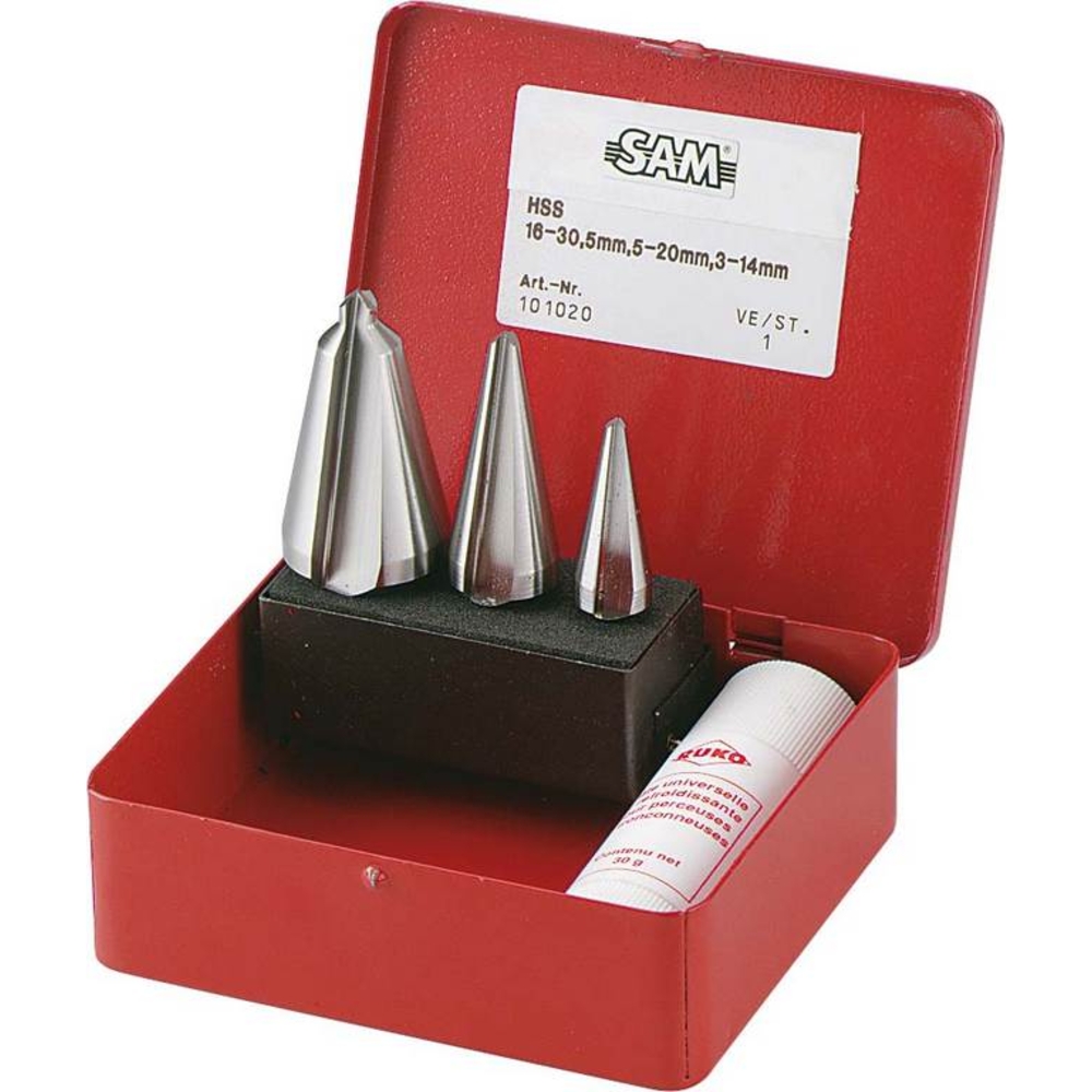 COFFRET DE 3 FORETS A ALESER SAM OUTILLAGE - FAJ3