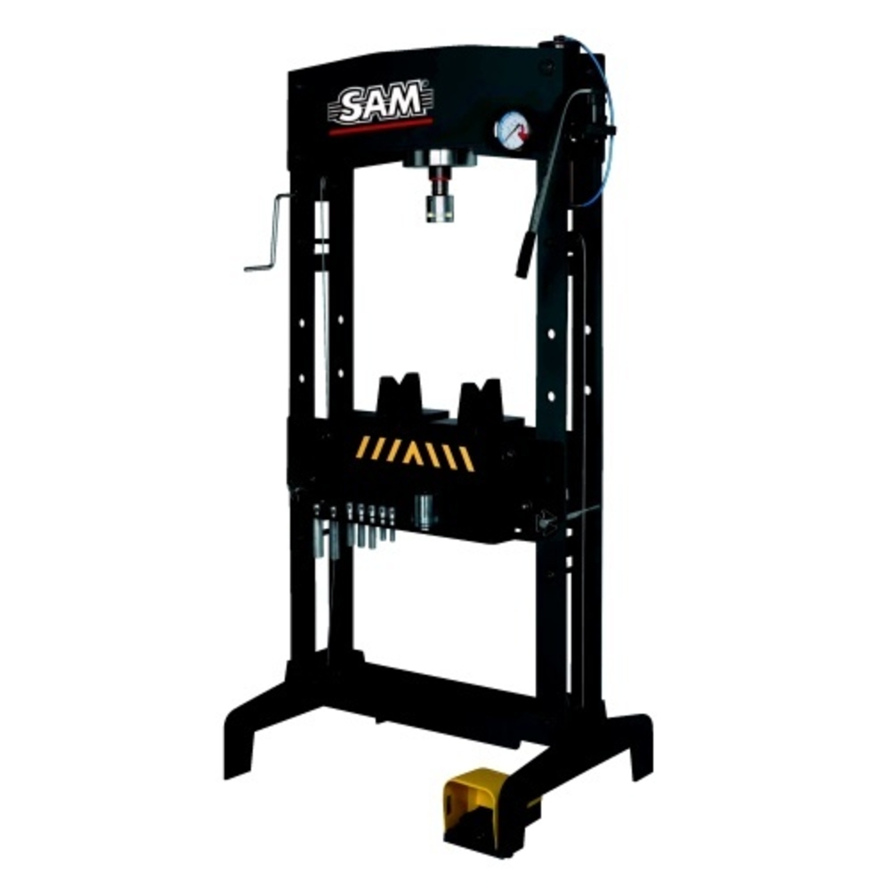 PRESSE HYDRAULIQUE SAM OUTILLAGE 50T AVEC PEDALE - HP-50-AN