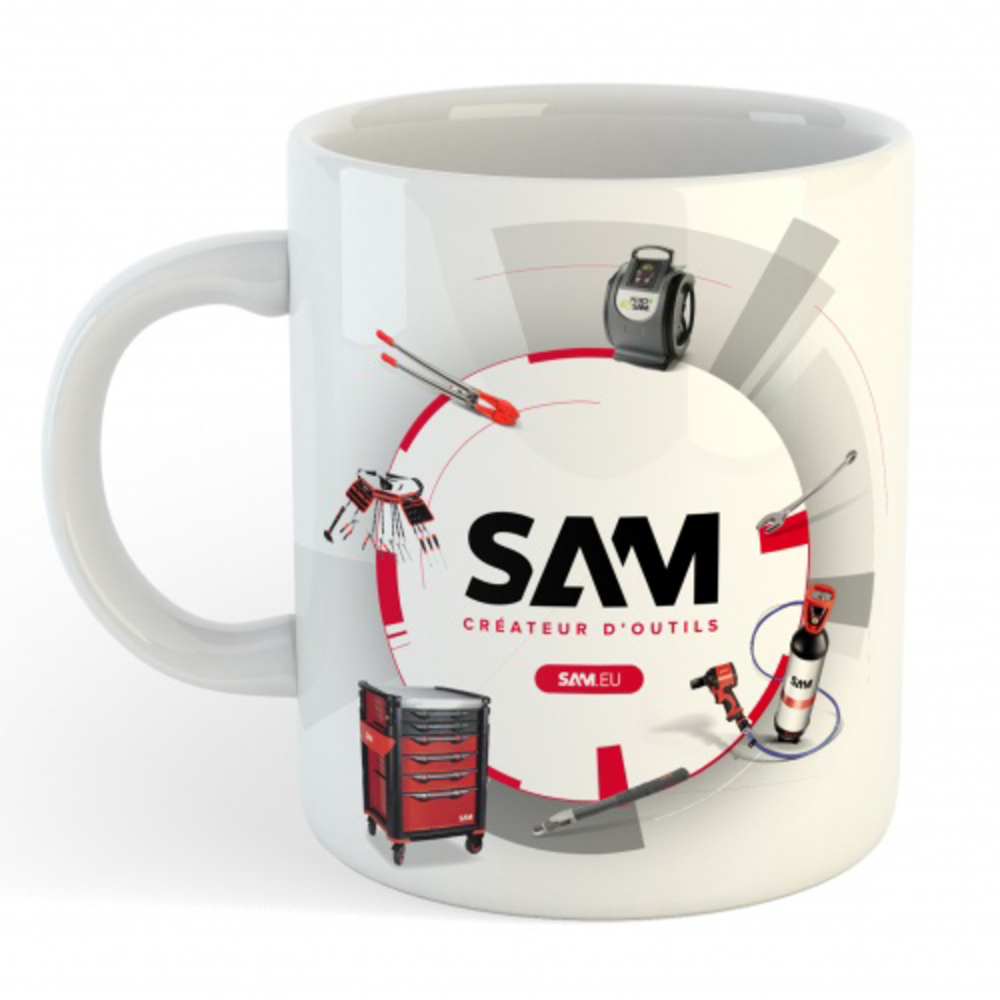 Mug sam blanc SAM OUTILLAGE - MUGSAM