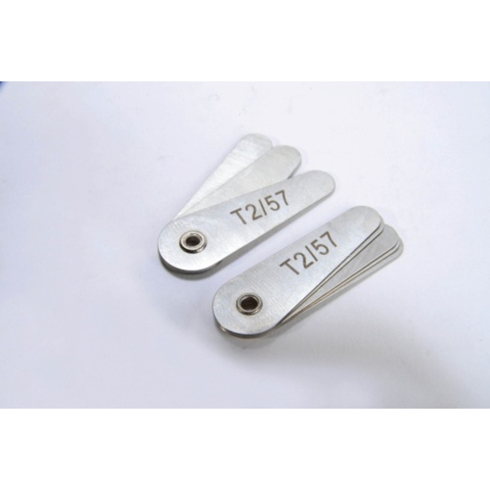 JEU 2 JAUGES D'EPAISSEUR ALIGNEMENT ARBRE A CAMES FORD VAG SAM OUTILLAGE - P346257