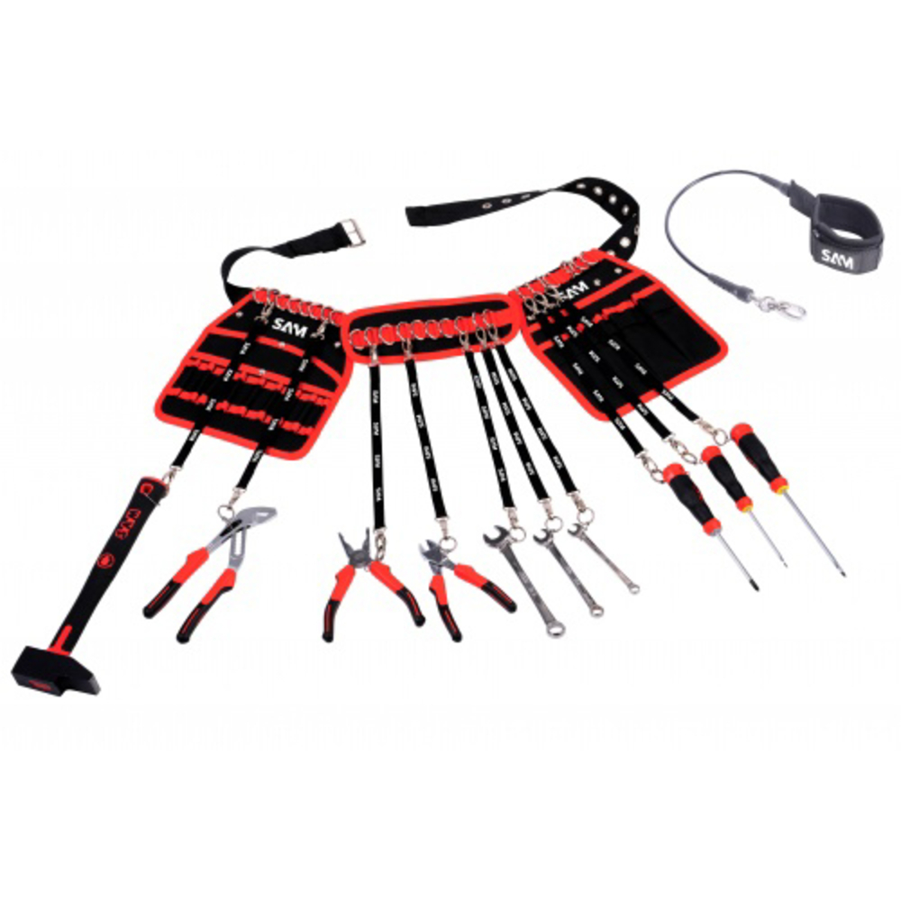 Pack ceinture porte outils fme-10 outils SAM OUTILLAGE - PACKFME10
