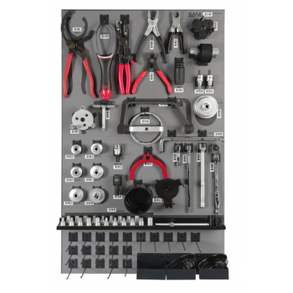 Panneau vidange n.1 complet avec outils SAM OUTILLAGE - PANVID1