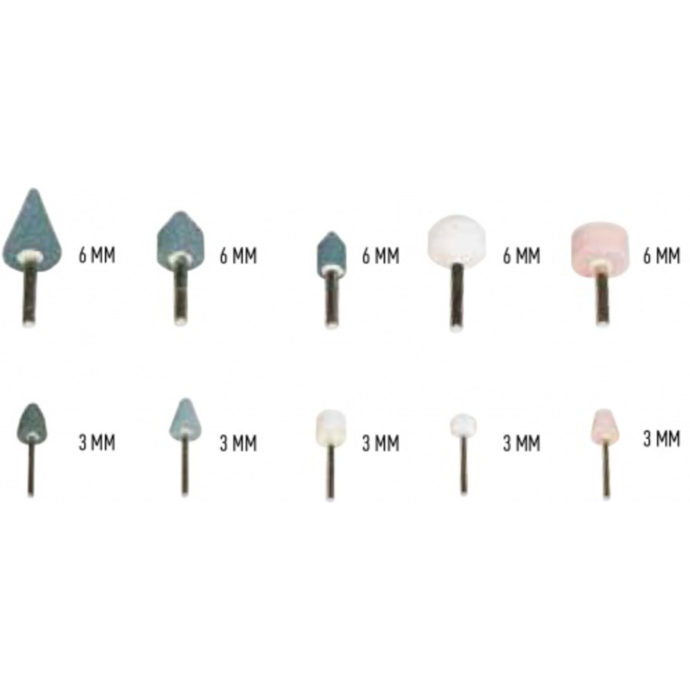 Jeu de 10 meules RODAC - RA1040SET