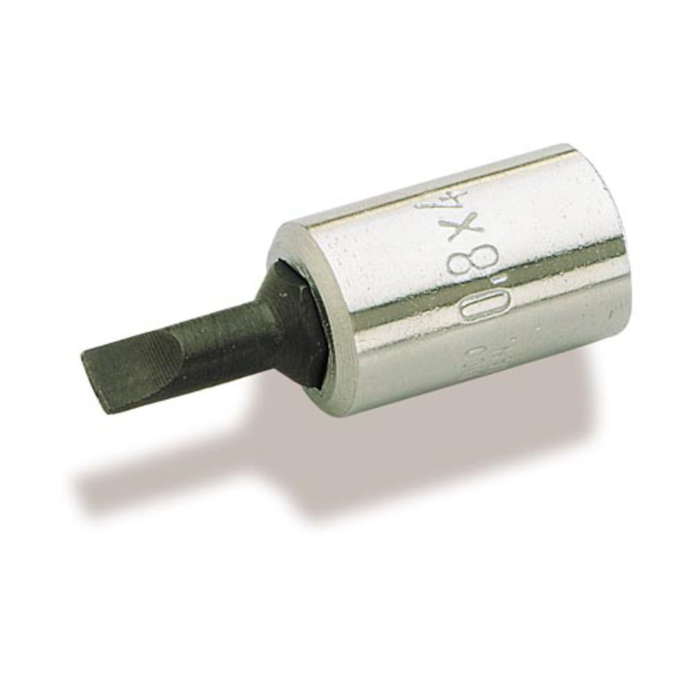 Douille tournevis monobloc 1/4'' fente 4 mm SAM OUTILLAGE - RF4