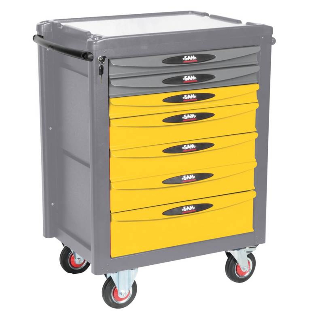 Servante d'atelier Renault 7 tiroirs SAM OUTILLAGE - SERVI740R