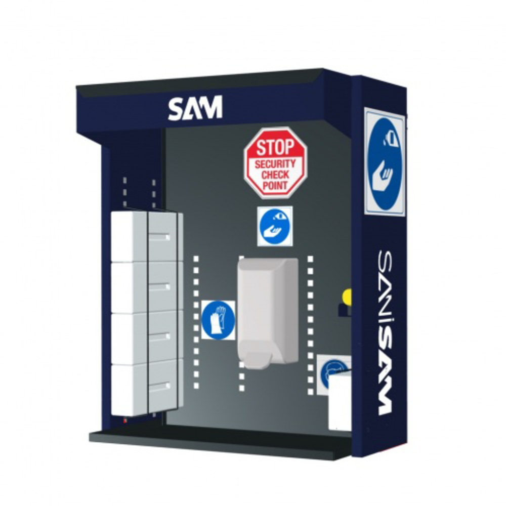 Meuble sanisam mural livre vide SAM OUTILLAGE - STHG3