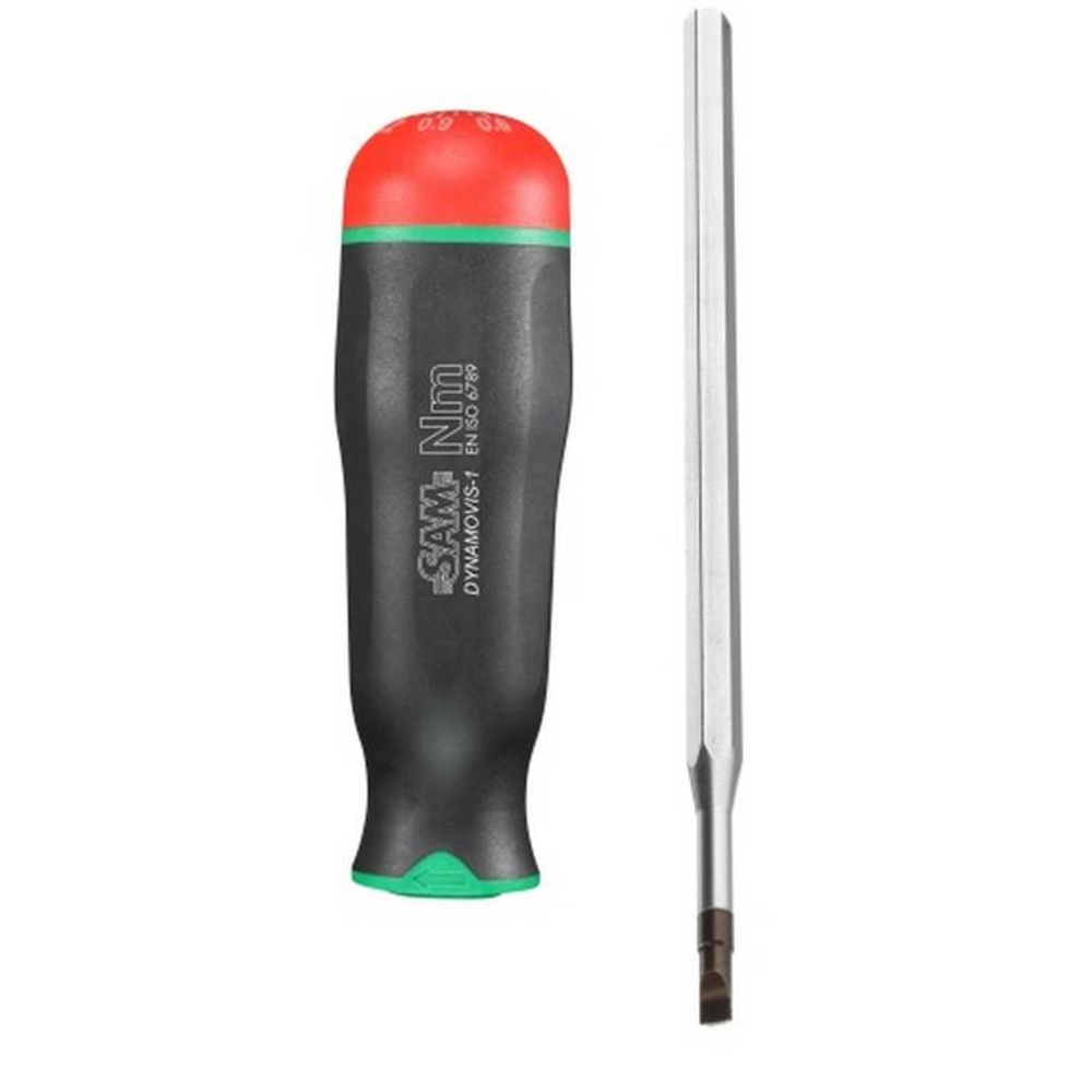 Tournevis DYNAMOVIS 0,6 à 1,5 Nm + Lame fente 4X0,8 SAM OUTILLAGE - T1DINF4X0,8