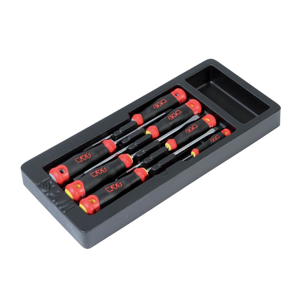 MODULE DE 7 TOURNEVIS S1 FENTE + PHILLIPS SAM OUTILLAGE - T1M