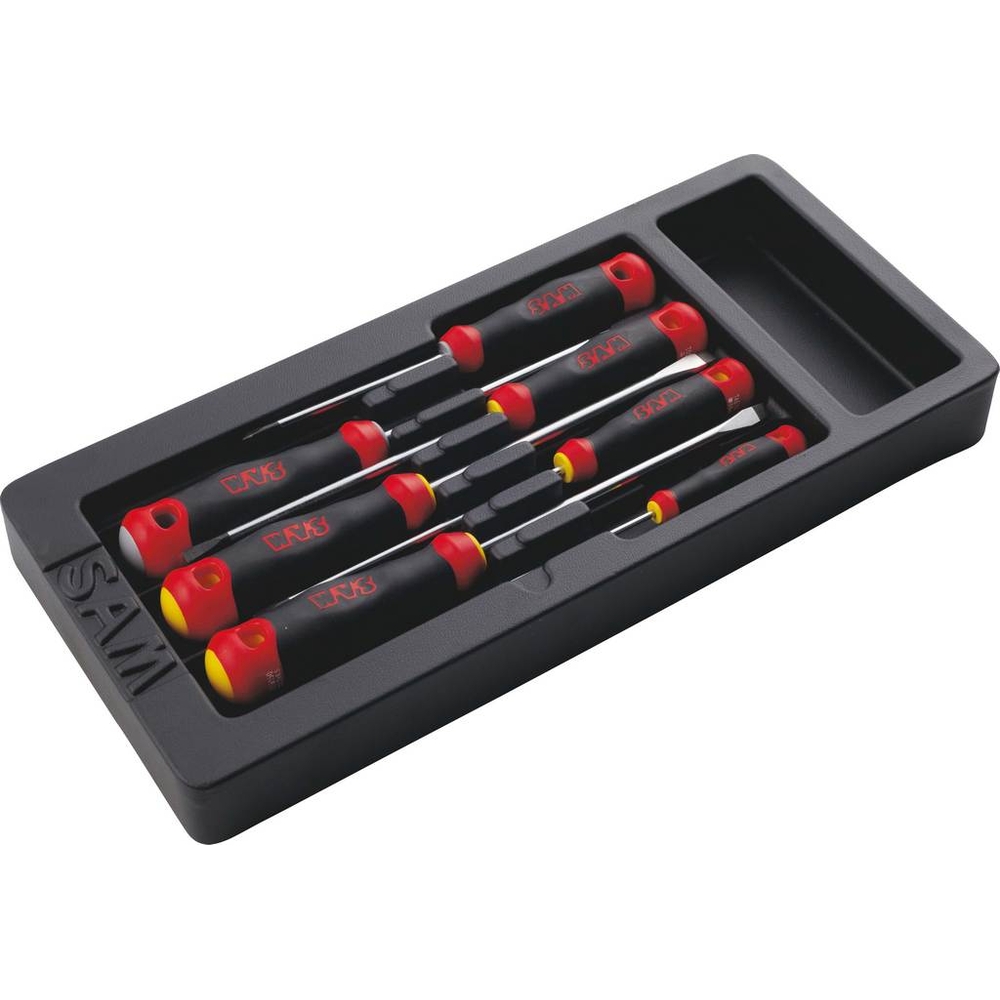 TOURNEVIS S1 FENTE PHILLIPS MODULE DE 7 SAM OUTILLAGE - TPJ7M