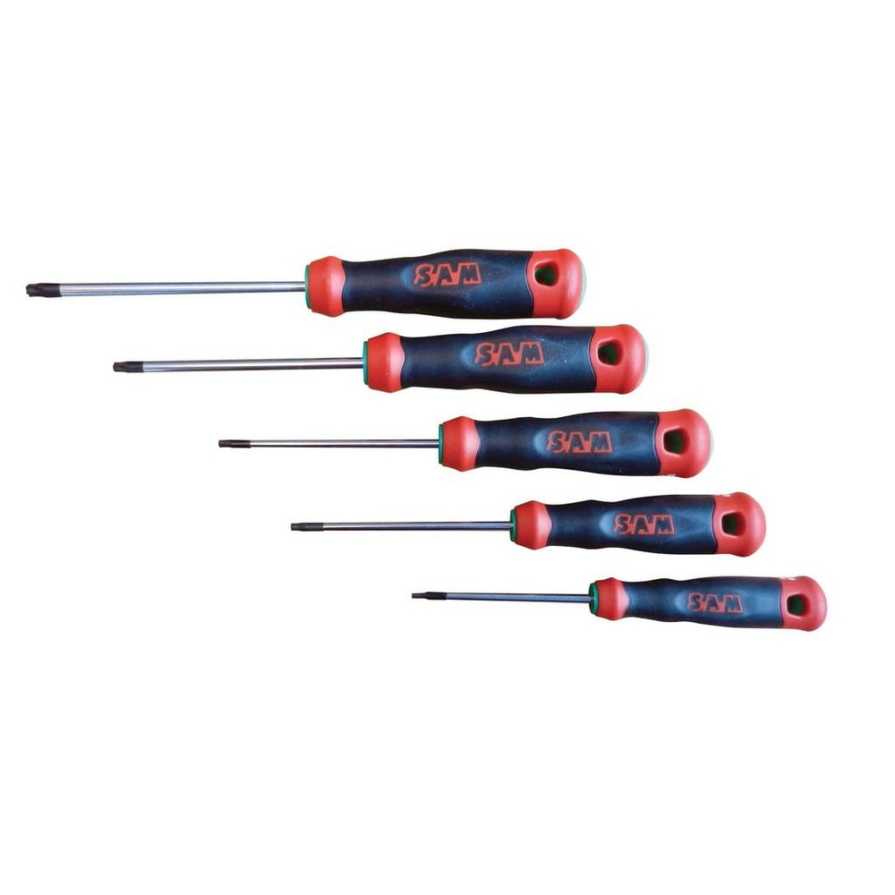 TOURNEVIS S1 RESISTORX JEU DE 5 SAM OUTILLAGE - TRJ5