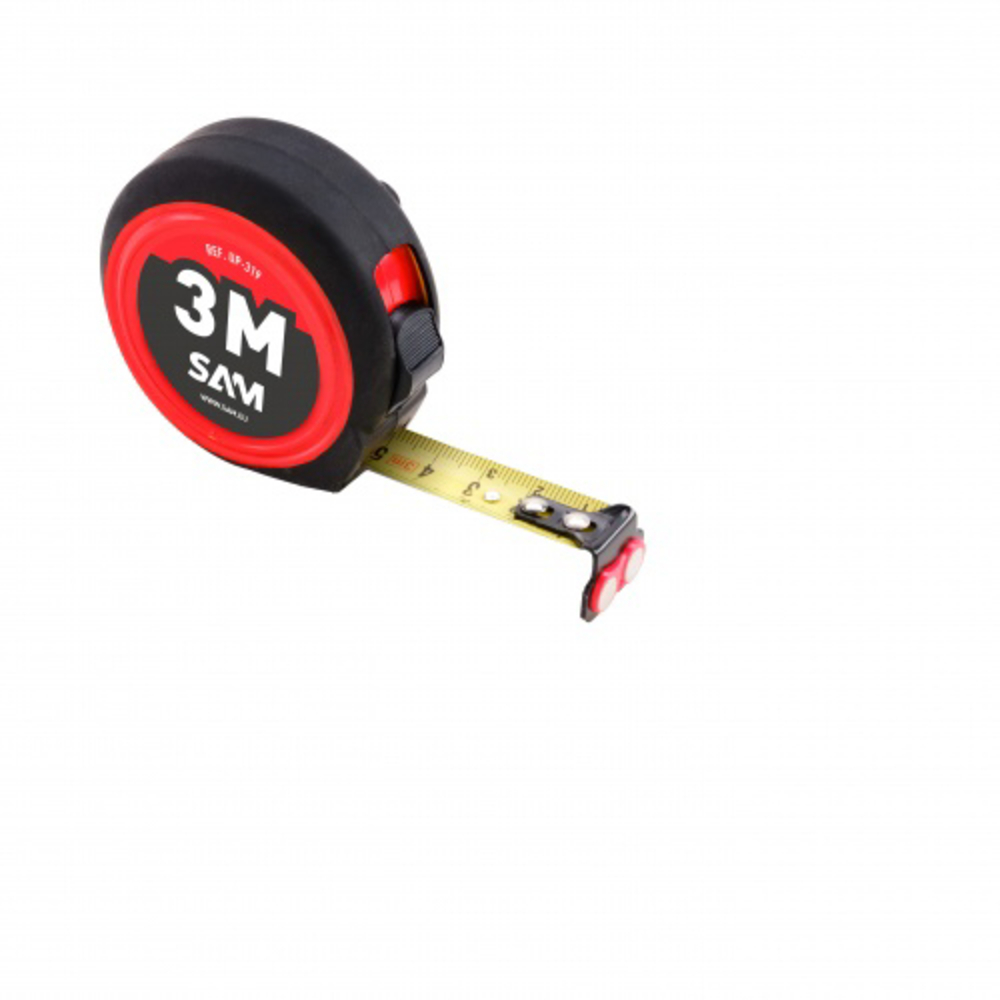 Mesure bi-matiere 10 m x 25 mm SAM OUTILLAGE - UB1025N