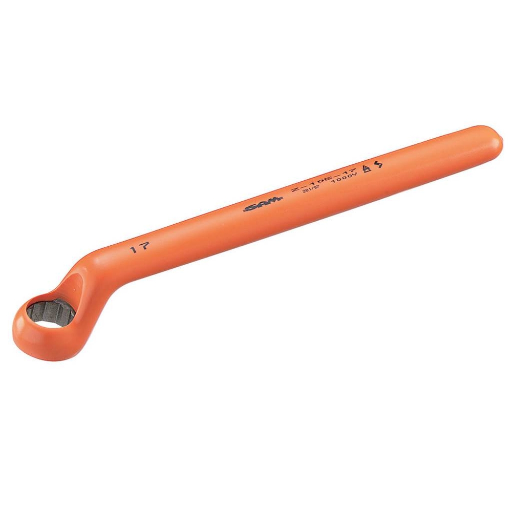 CLE POLYGONALE CONTRE-COUDEE 1 TETE ISOLEE 9 MM SAM OUTILLAGE - Z1059