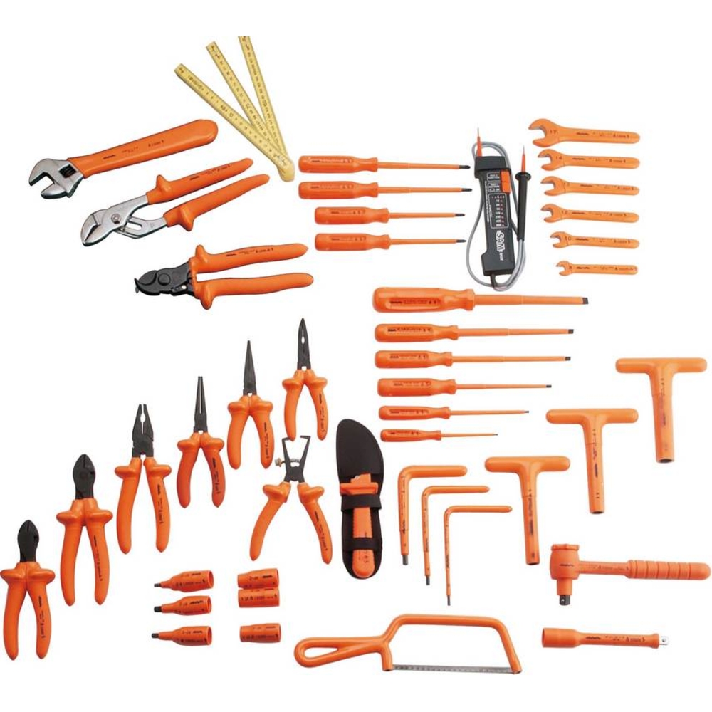 COMPOSITION 45 OUTILS ISOLES DANS SACOCHE SAM OUTILLAGE - Z45TVS