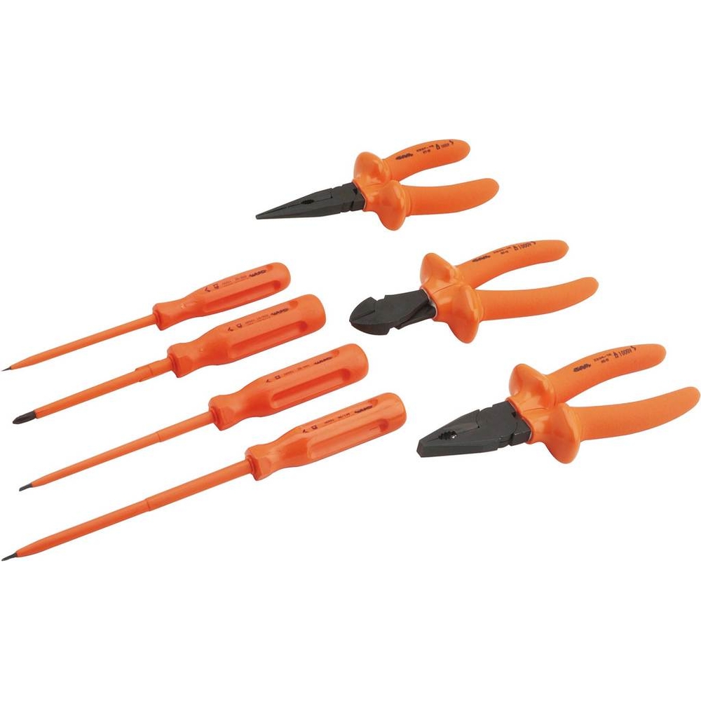 COMPOSITION 7 OUTILS ISOLES DANS SACOCHE TOILE SAM OUTILLAGE - Z7PTE