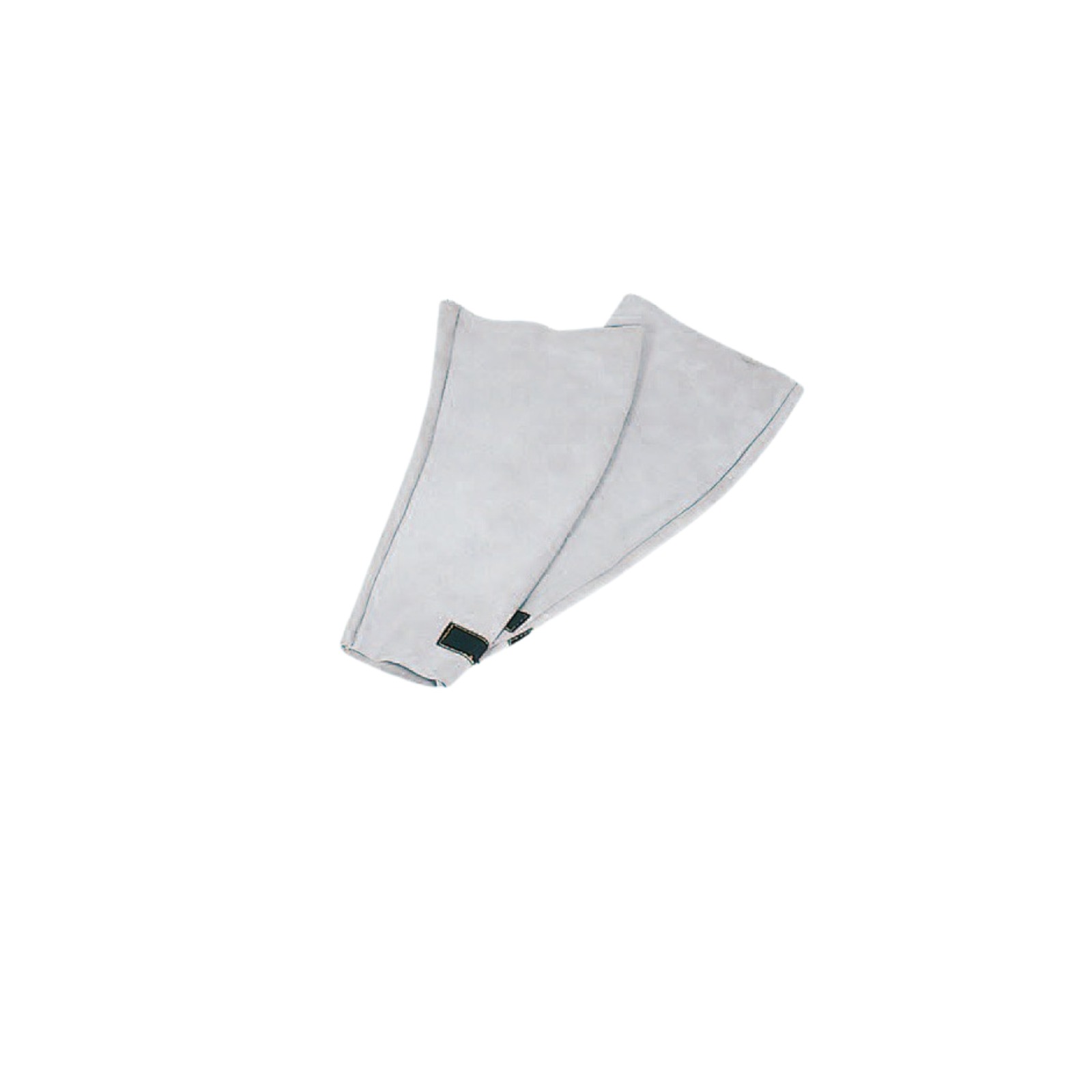 MANCHETTES SASSI EN CROUTE DE CUIR CHROME ( LA PAIRE) -69