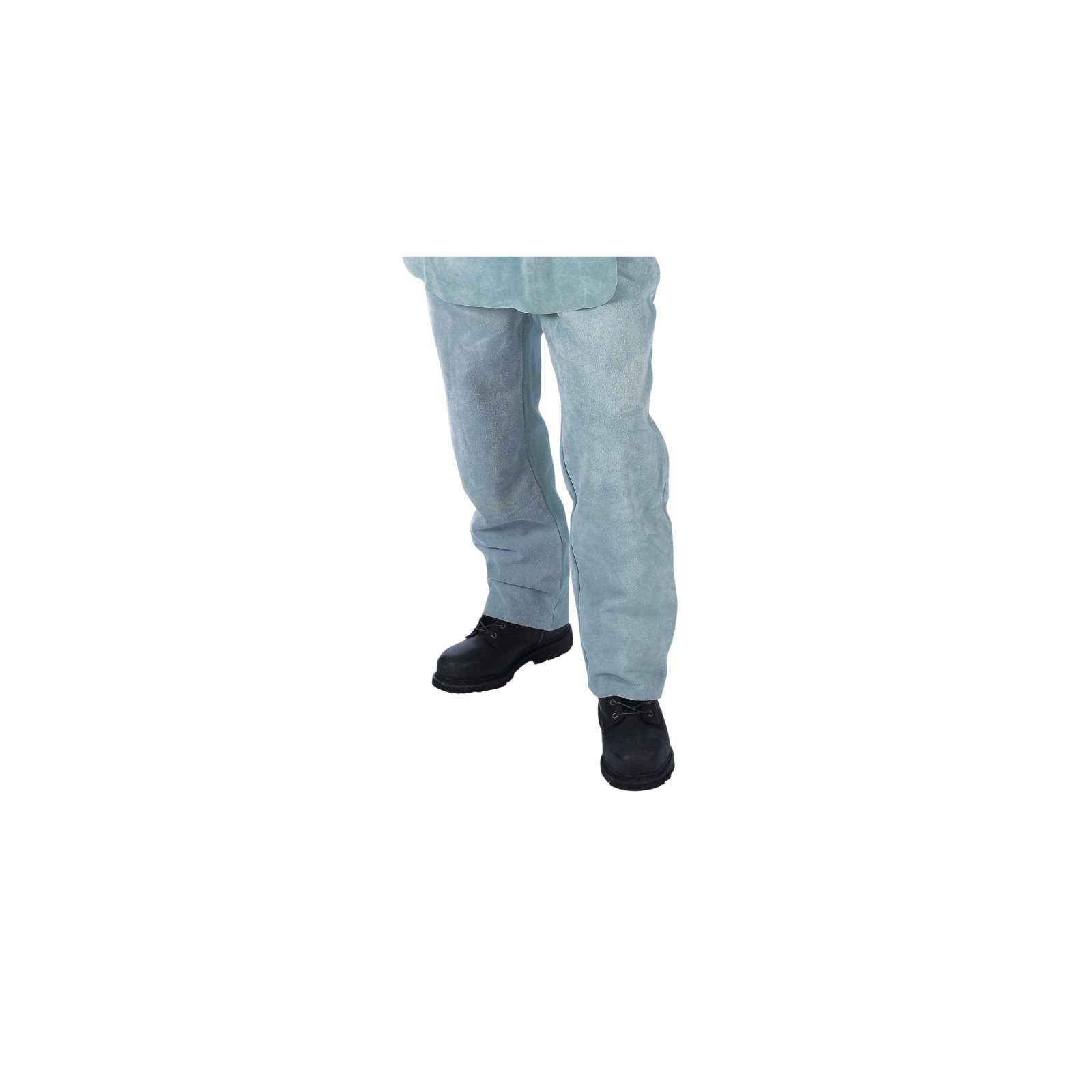 Pantalon soudeur croûte cuir chrome SASSI 00094