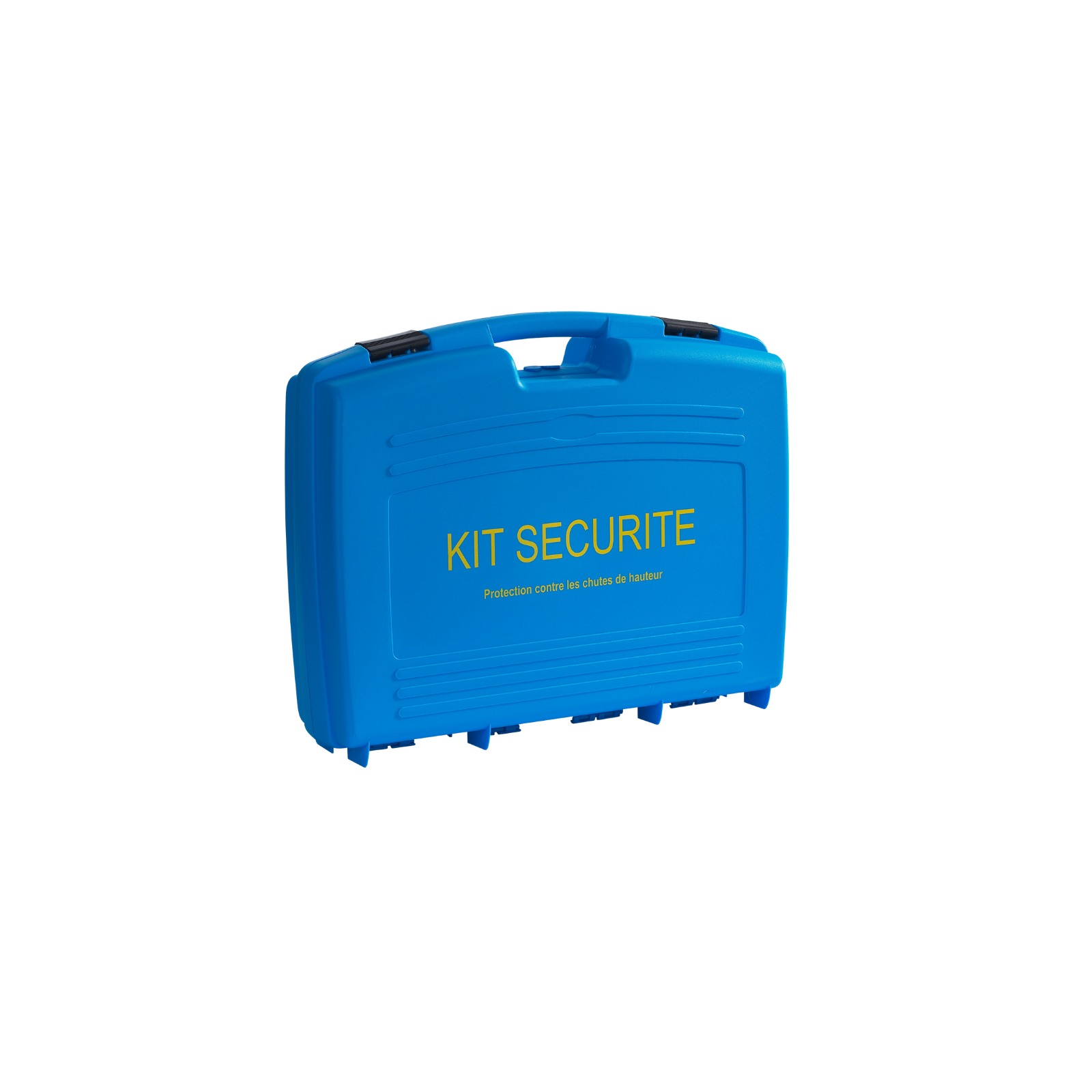 Valise plastique vide bleue SASSI 00115B