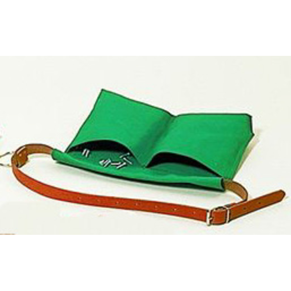 POCHE À CLOUS SASSI 35 x 20 x 3 CM VERT - 201