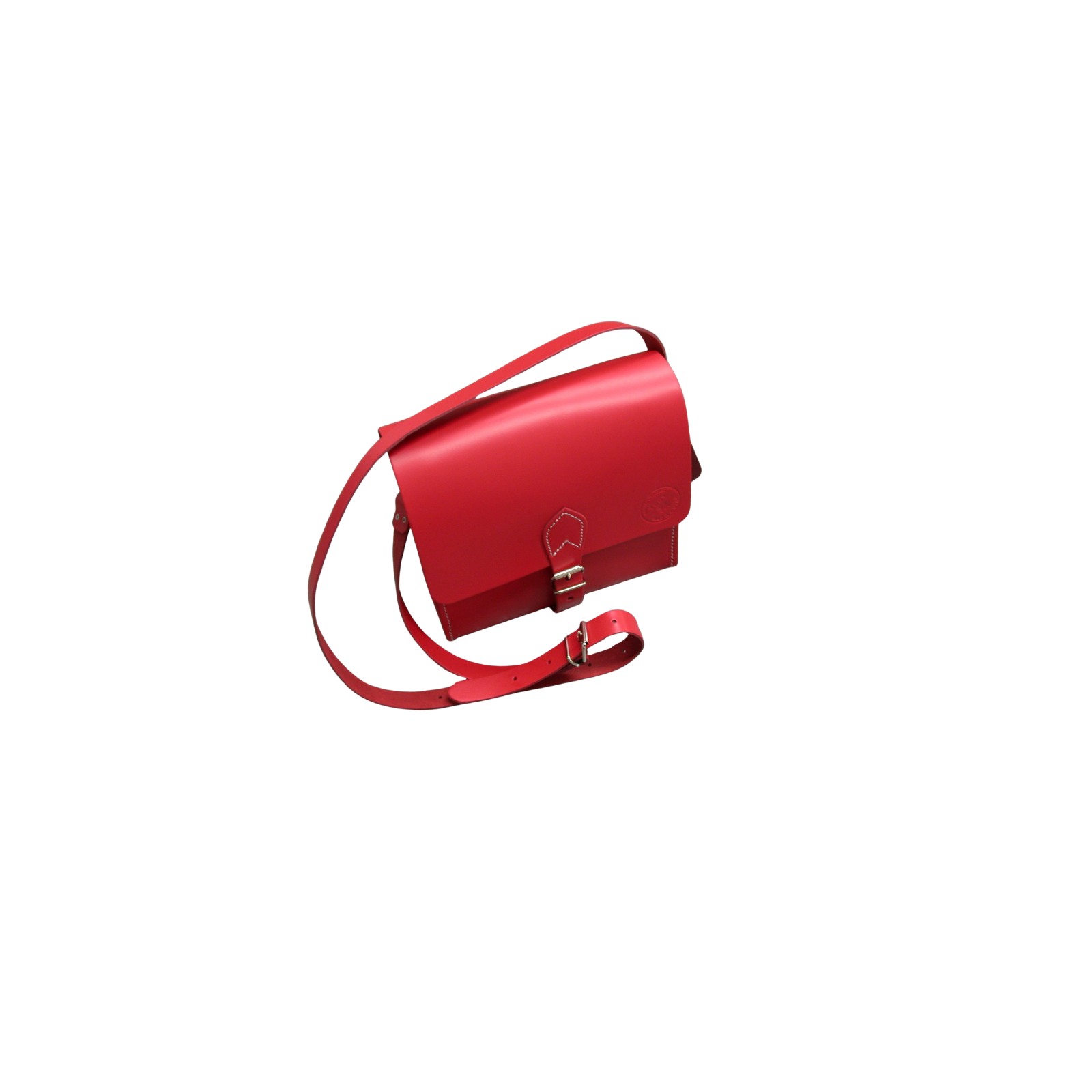 Sac cuir vachette pleine fleur bandoulière 25 cm SASSI 00925