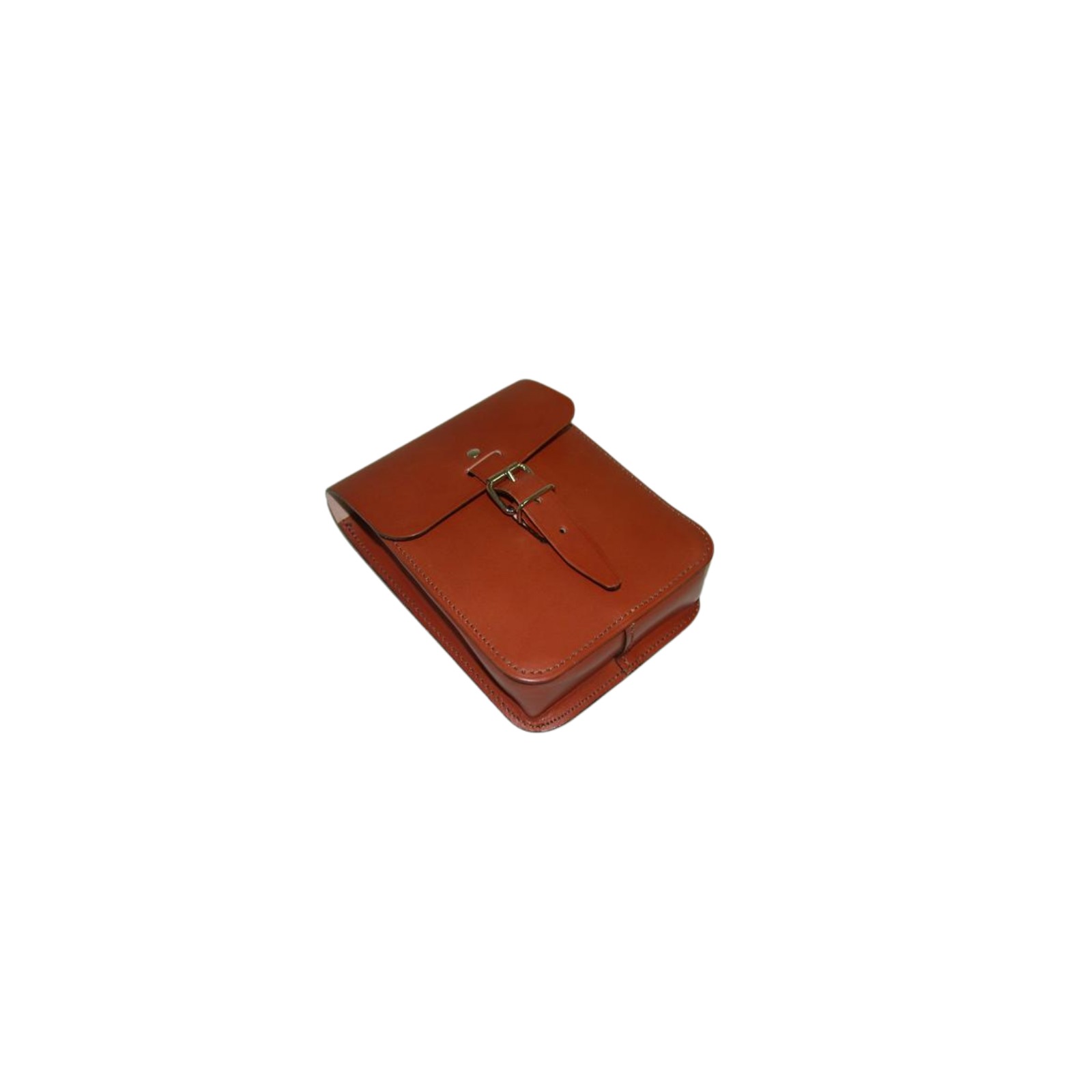 Petite pochette cuir vachette fermeture sanglon SASSI 04038